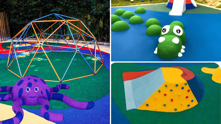 brinquedos lúdicos para escolas desenvolvidos pela Multiplay Pisos